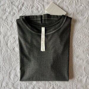 Lauren Manoogian Baby Bias Tee in Washed Ink - Sz M - Brand New with Tags